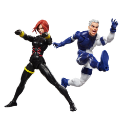 Marvel Legends Series Avengers Black Widow and Quicksilver