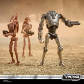 STAR WARS The Vintage Collection Super Battle Droid & Battle Droids (Geonosis)