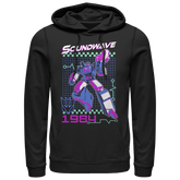 Transformers Soundwave Retro Men's Hooded Fleece Sweatshirt