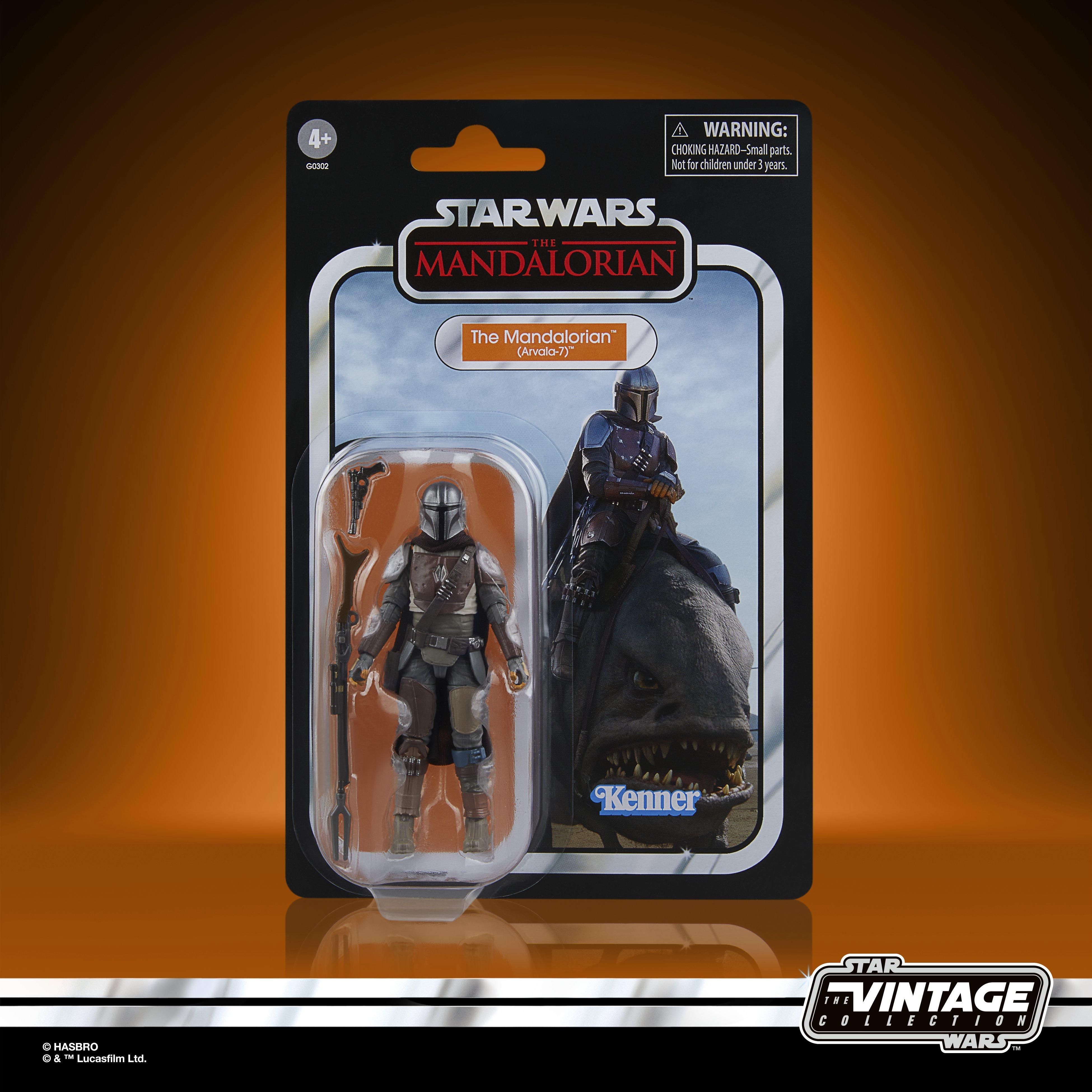 STAR WARS The Vintage Collection Blurrg & The Mandalorian