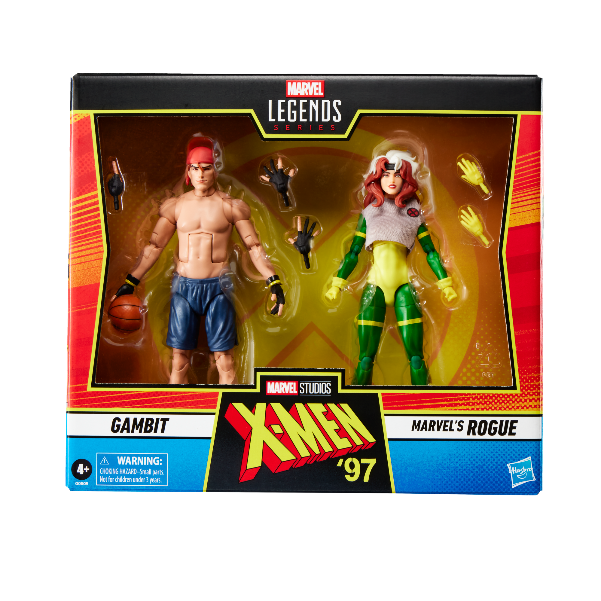 Marvel Legends Series Gambit and Marvel's Rogue