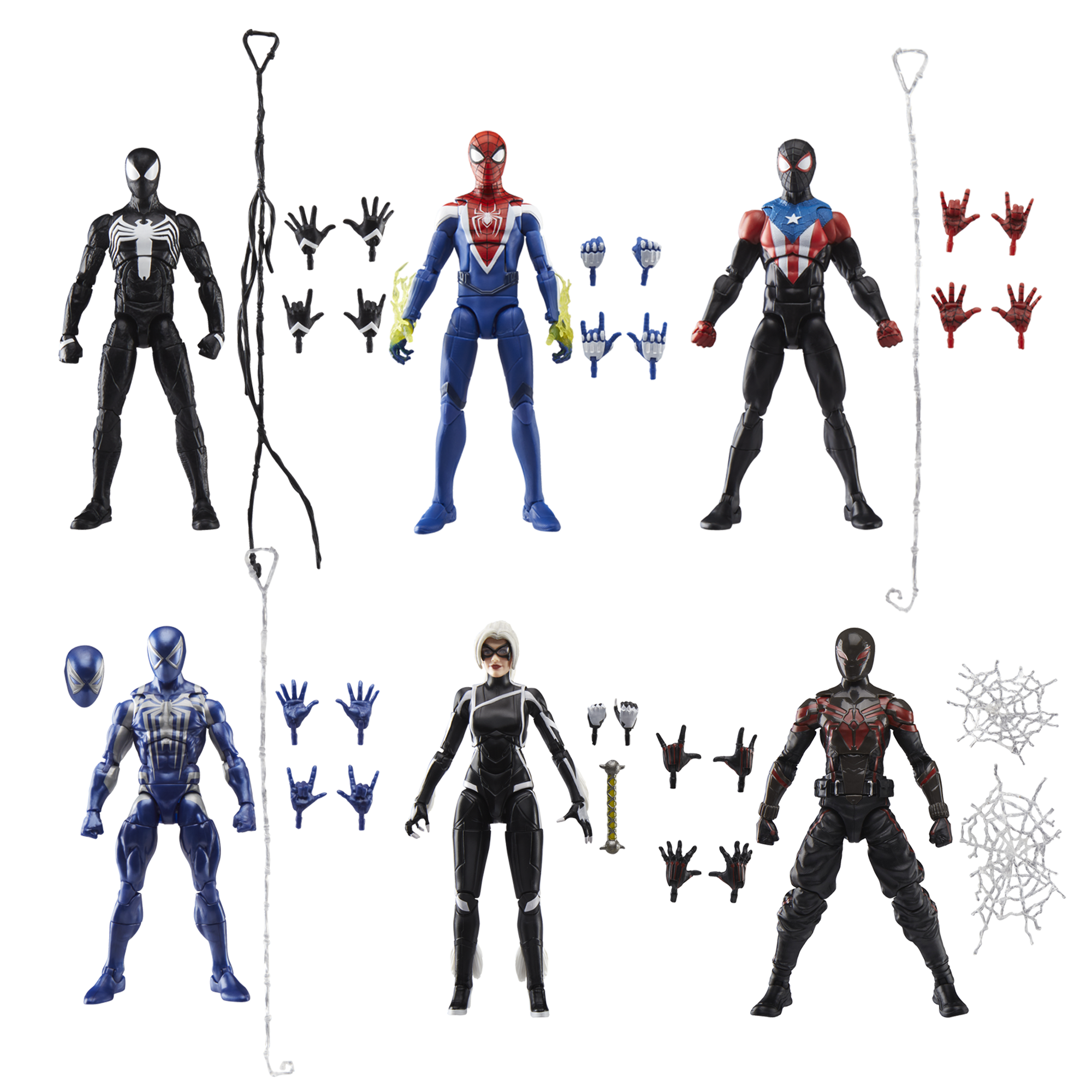 Marvel Legends Series Gamerverse Miles Morales Brooklyn 2099 Suit
