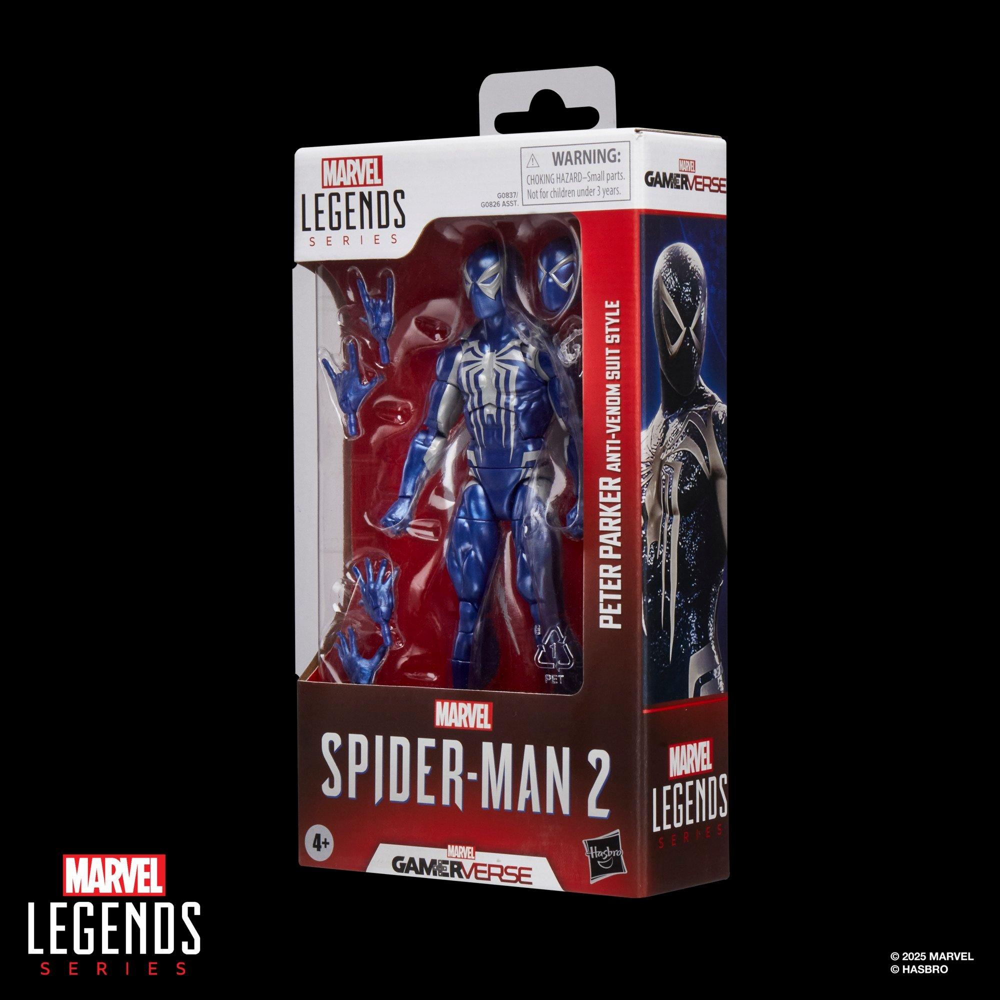Marvel Legends Series Gamerverse Peter Parker Anti-Venom Suit Style