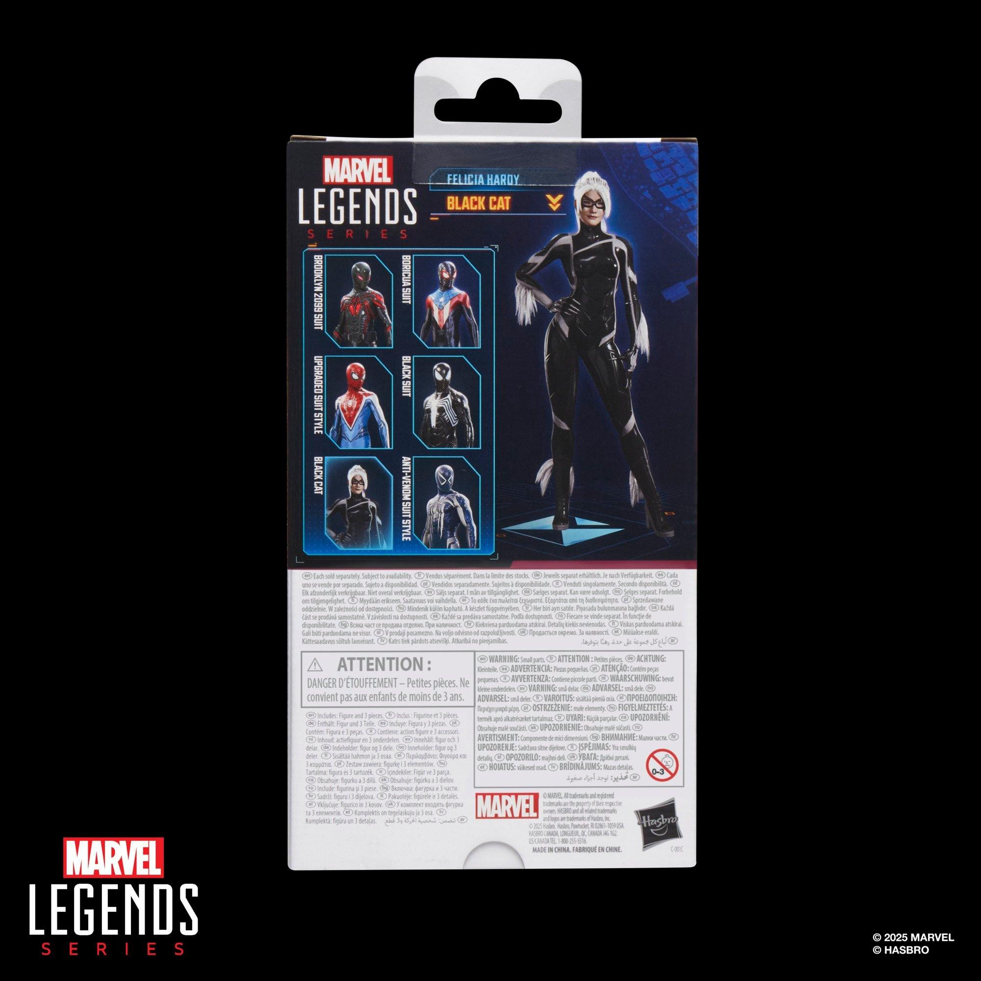 Marvel Legends Series Gamerverse Black Cat Felicia Hardy Action Figure