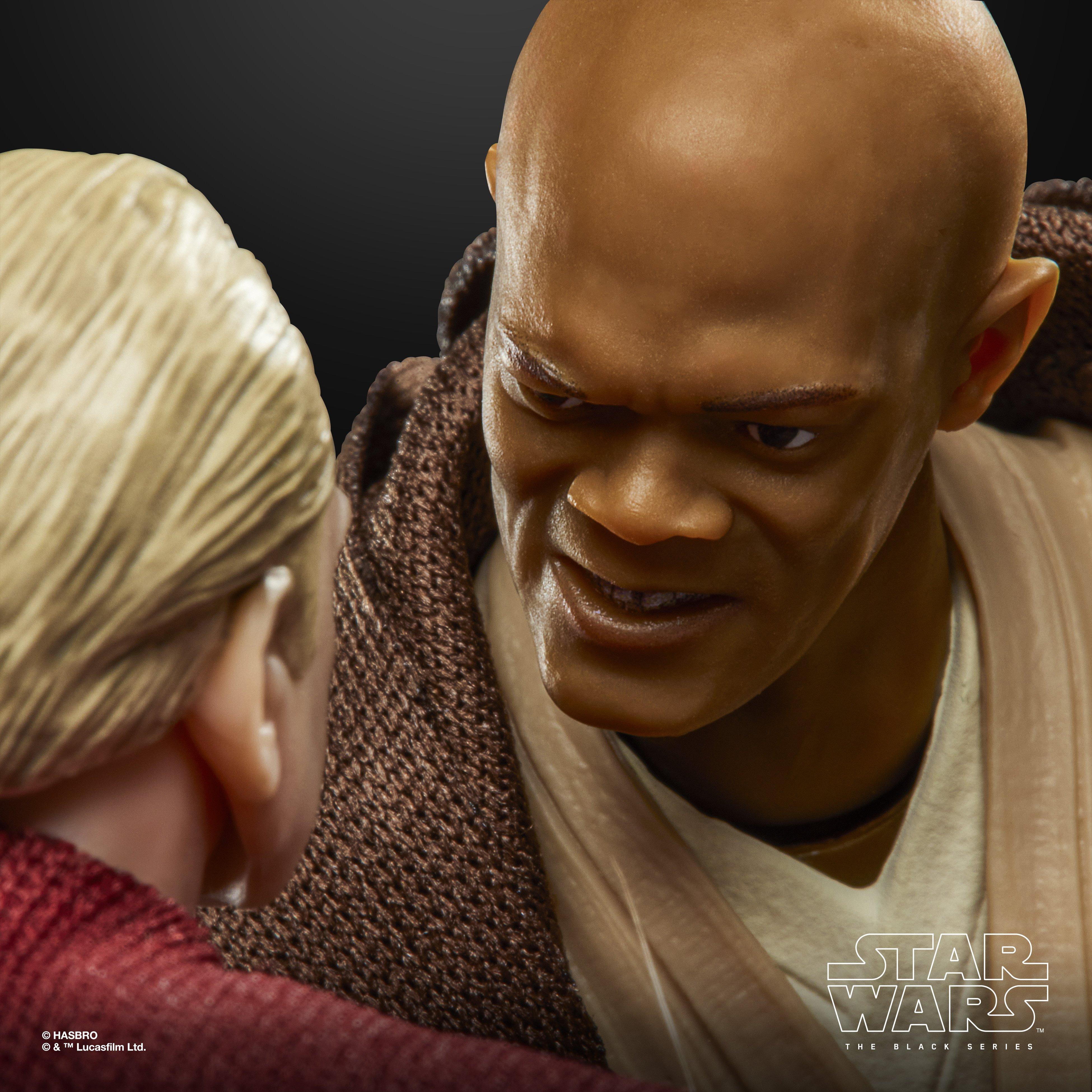 Star Wars The Black Series Mace Windu & Darth Sidious