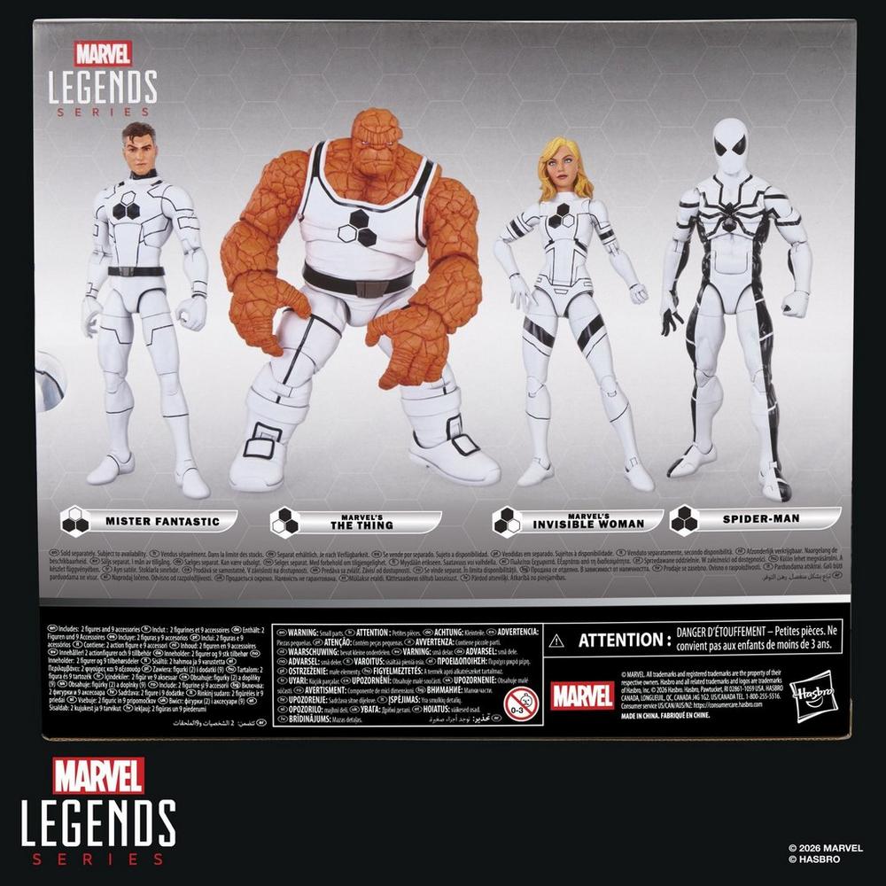 Marvel Legends Series Future Foundation Marvel's The Thing & Marvel's Invisible Woman
