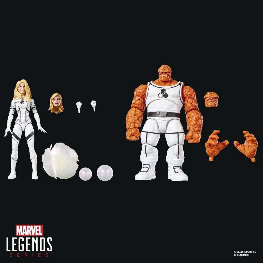 Marvel Legends Series Future Foundation Marvel's The Thing & Marvel's Invisible Woman