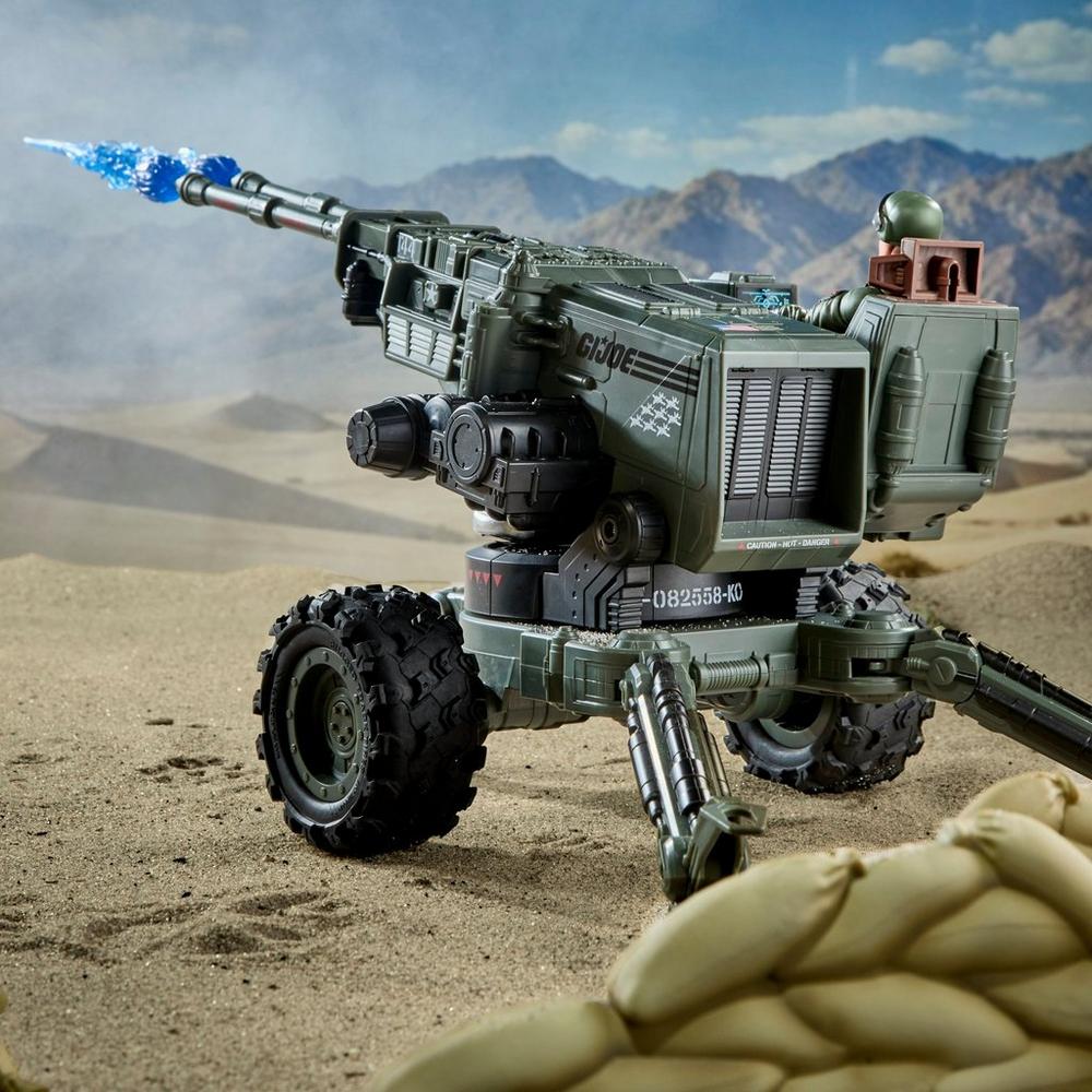 G.I. Joe Classified Series #213, James "Grand Slam" Barney & H.A.L. (Heavy Artillery Laser)