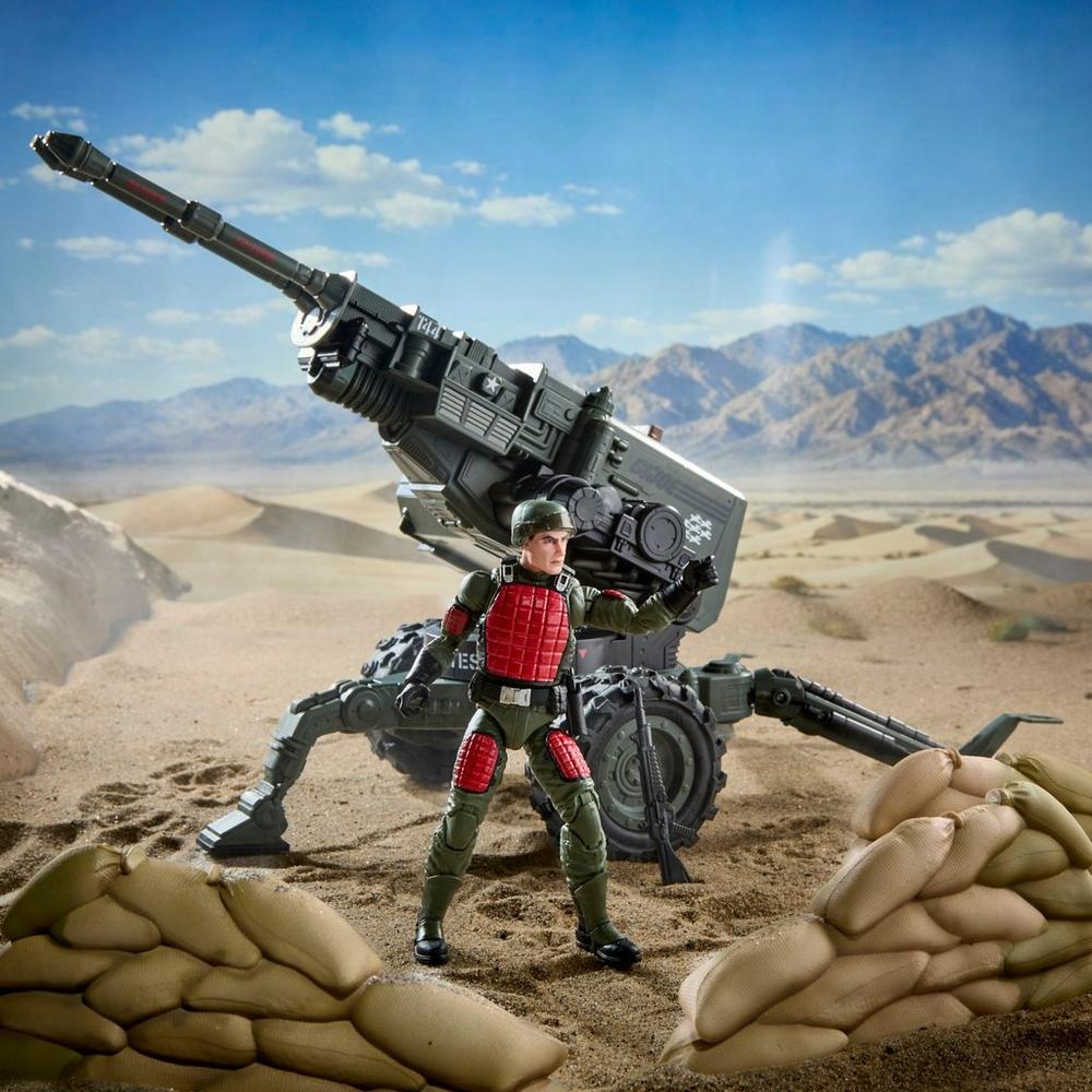 G.I. Joe Classified Series #213, James "Grand Slam" Barney & H.A.L. (Heavy Artillery Laser)