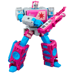 Transformers Jem and the Holograms Autobot Blaster & KP Glit, KP Sundor, and KP Rosanna