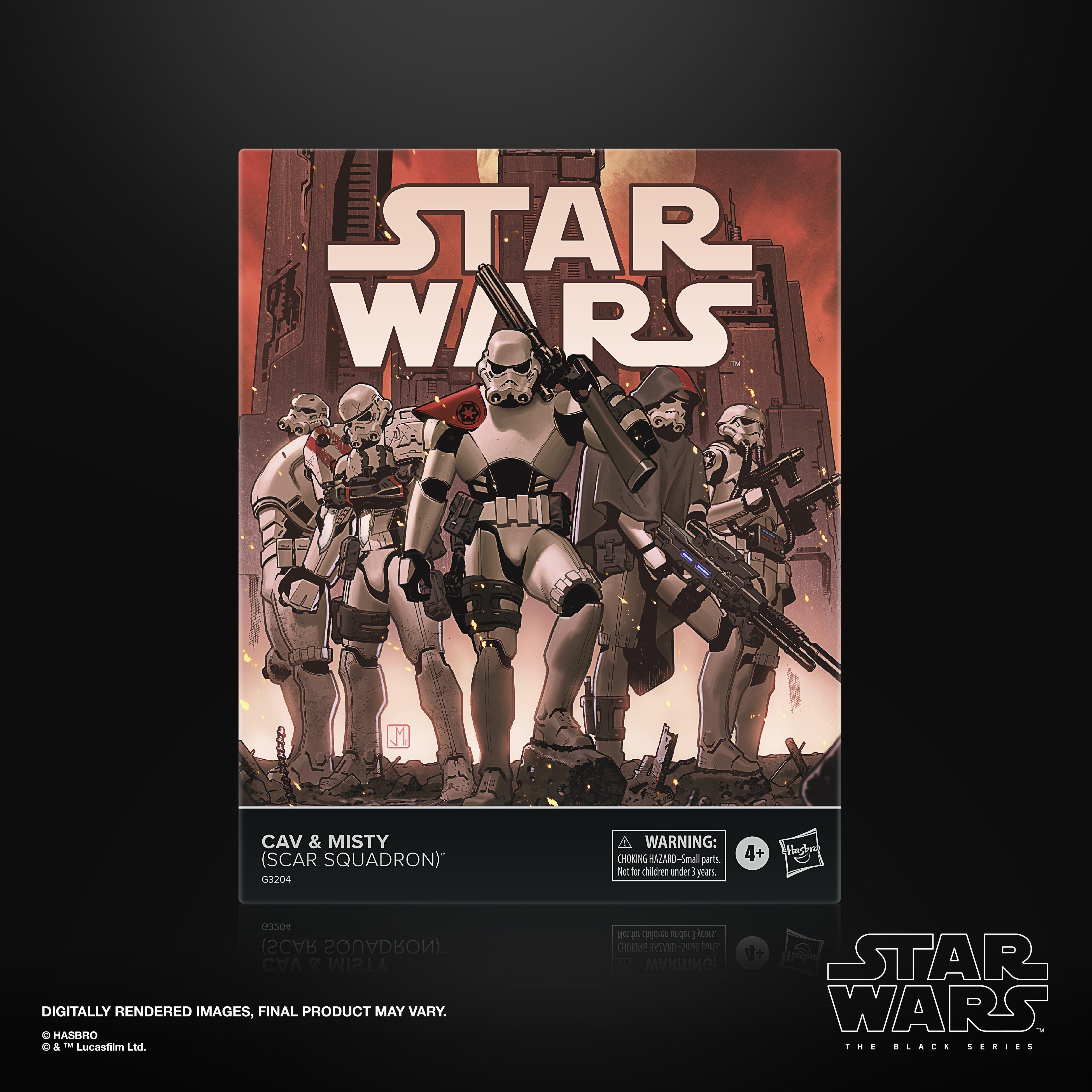 Star Wars The Black Series Misty & Cav (SCAR Squadron)